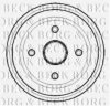 BORG & BECK BBR7123 Brake Drum